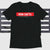 ICA Red Tape White Logo - Lightweight Tee