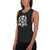 ICA Anime Viking in White - Ladies’ Muscle Tank